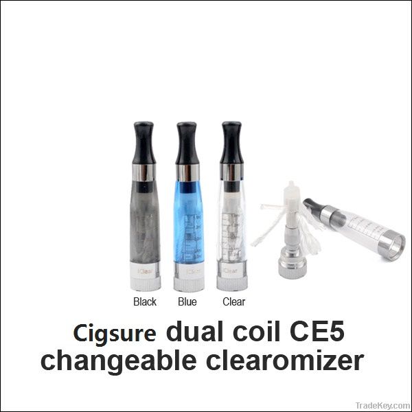 Dual Coil Changeable Clearomizers