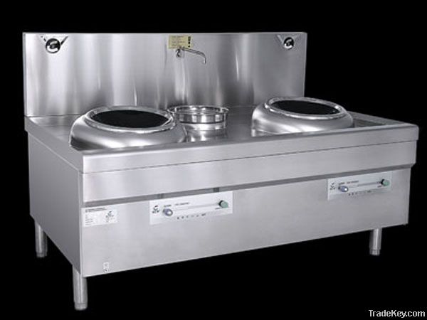 CE certified 2-burner commercial electric induction cooker