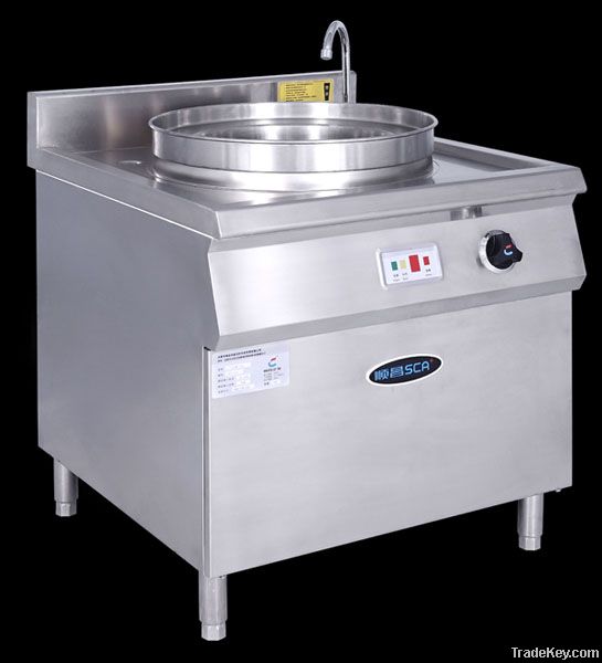 CE certified commercial steaming and boiling induction cooker