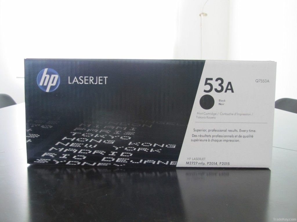 HP Q7553A Genuine Original Laser Toner Cartridge