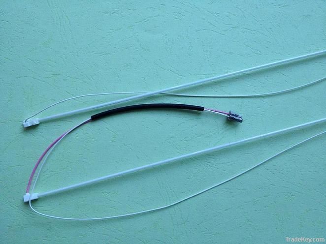 Wired cold cathode lamp assemblies for 17