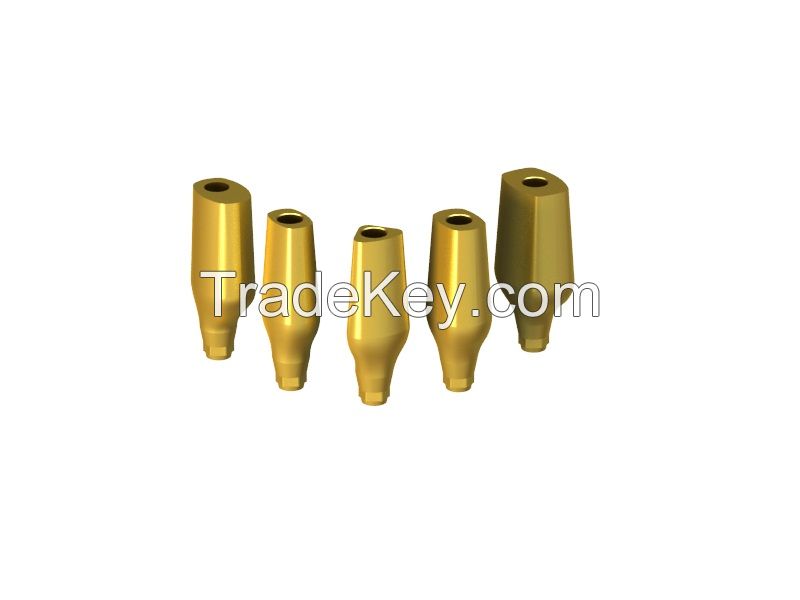 CE Approved Dental Titanium Anatomic Abutment (Milling Abutment)