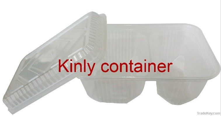 microwaveable filp box 2 compartments