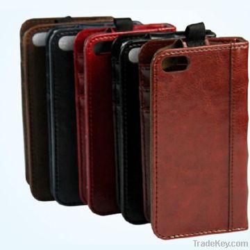 Wallet PU Leather Case Cover for iPhone 5 5G
