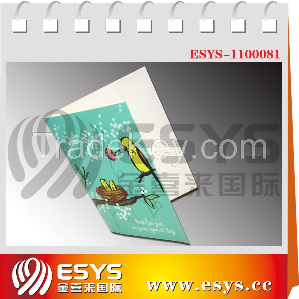 Custom greeting cards with voice recording module for promotional