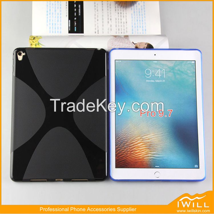 X line tpu case for ipad pro 9.7 inch