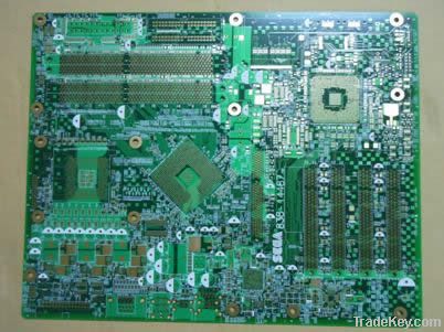 10 layers PC motherboard PCB with ENIG
