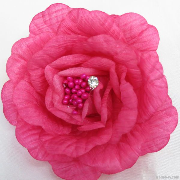 Cheap rose hair flower 120pcs/color wholesale