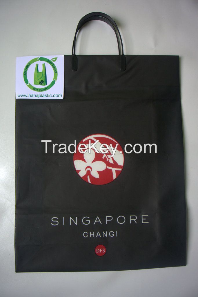 Rigid Handle Plastic Bag