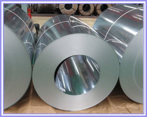 Galvanized steel sheet coils