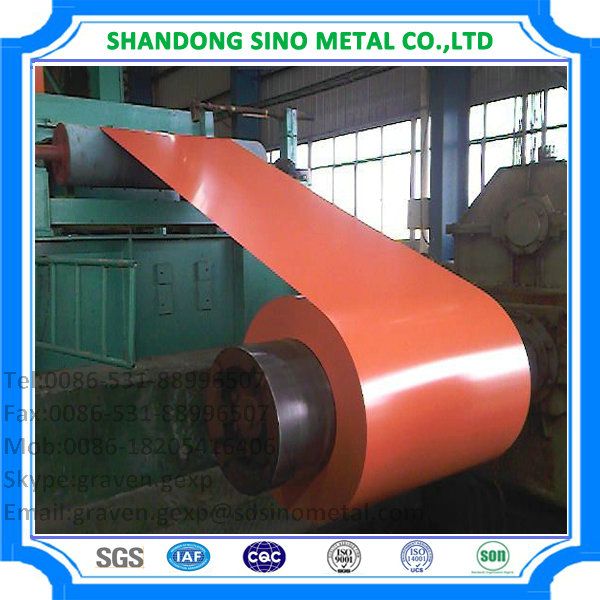 galvanized steel coil with color