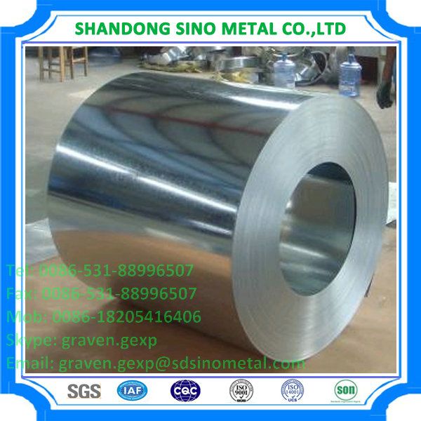 cold rolled zink coated steel coil