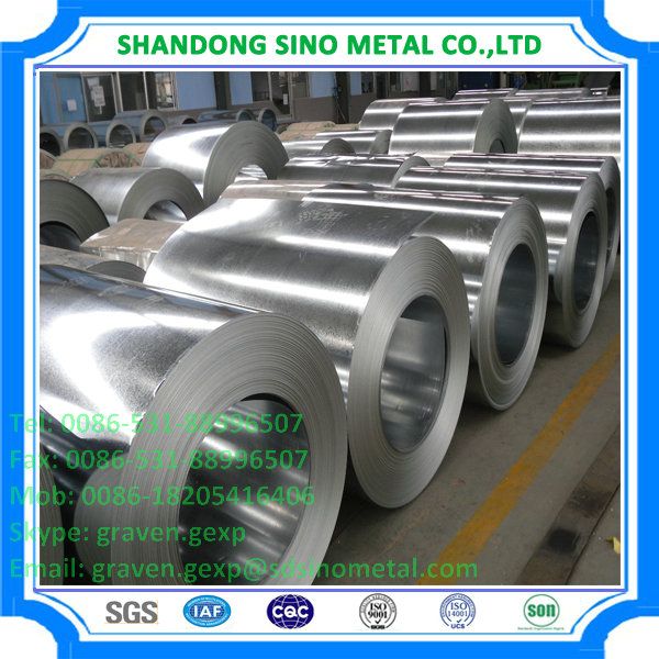 cold rolled zink coated steel coil