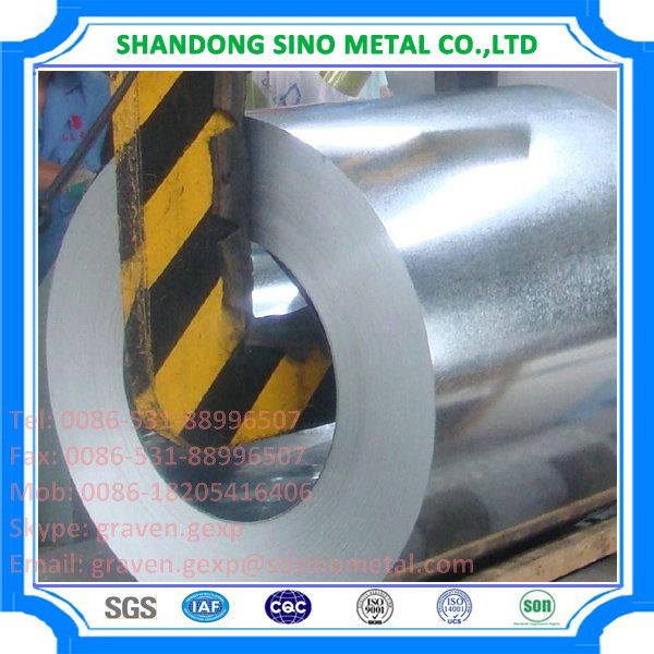 hot dipped zinc coated steel sheet in coil