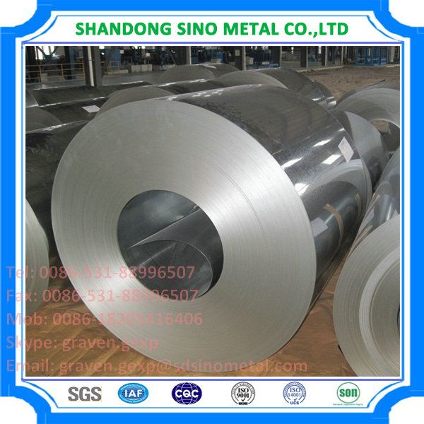 cold rolled zink coated steel sheet in coil