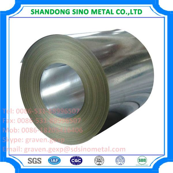 hot dipped zinc coated steel sheet in coil