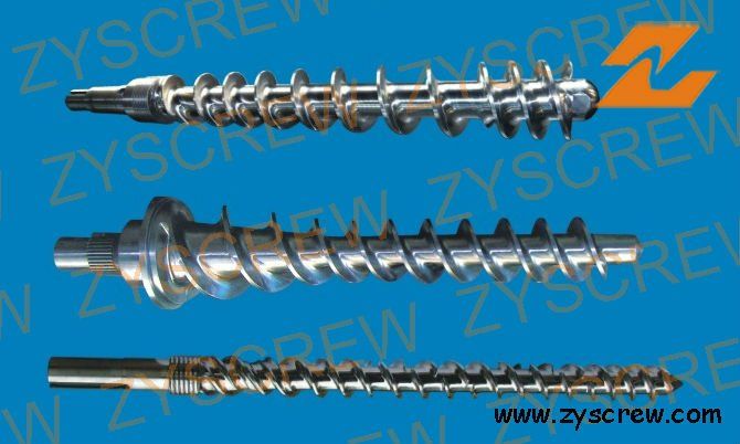 conical twin screw for extruder