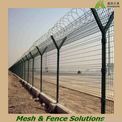 Airport security fence/Welded wire mesh fence