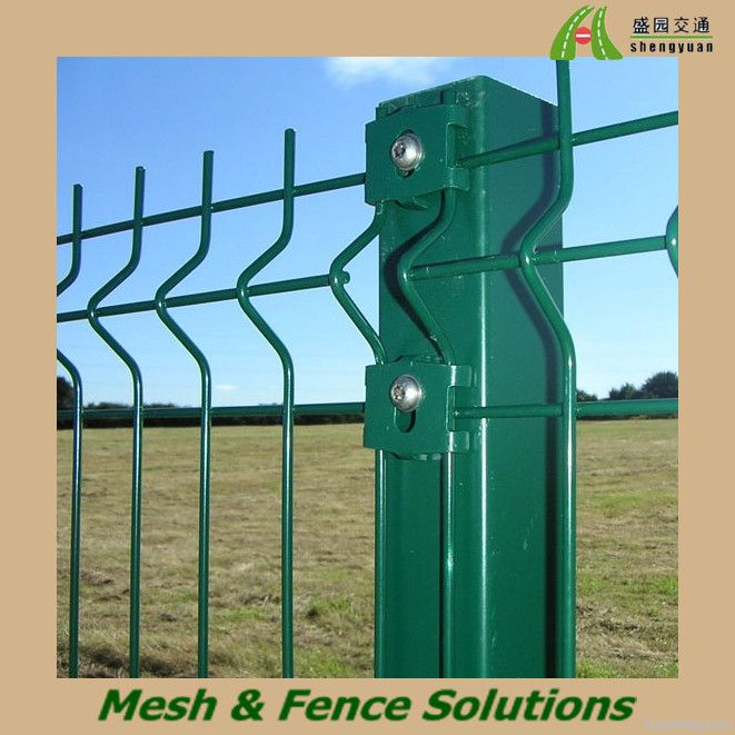 Square Post Welded Fence Panel