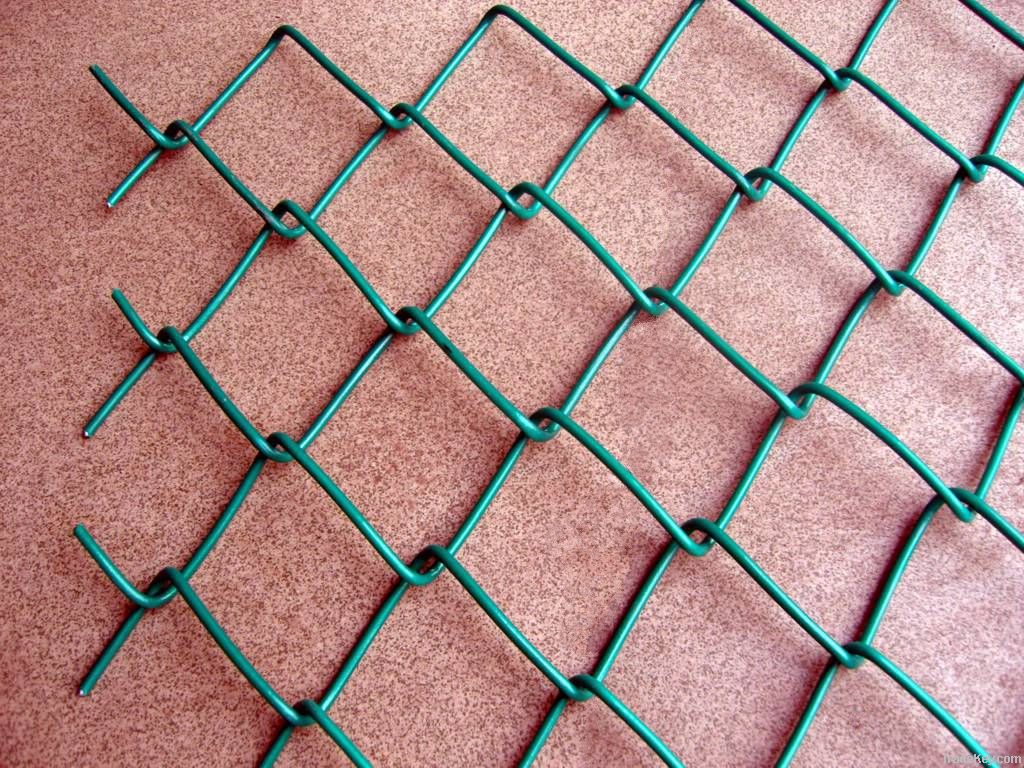PVC Coated Chain Link Fence(Manufacturer)