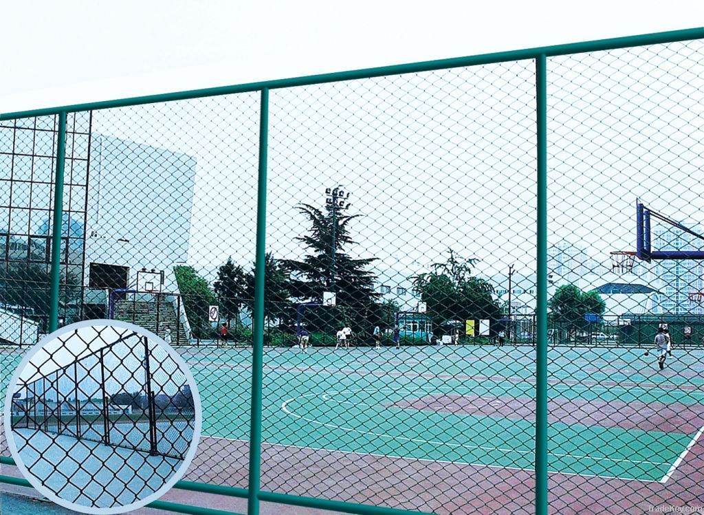 chain link fence for playground