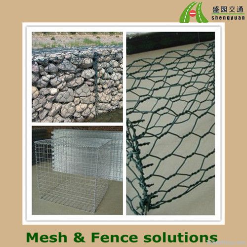 galvanized gabion mesh for stone