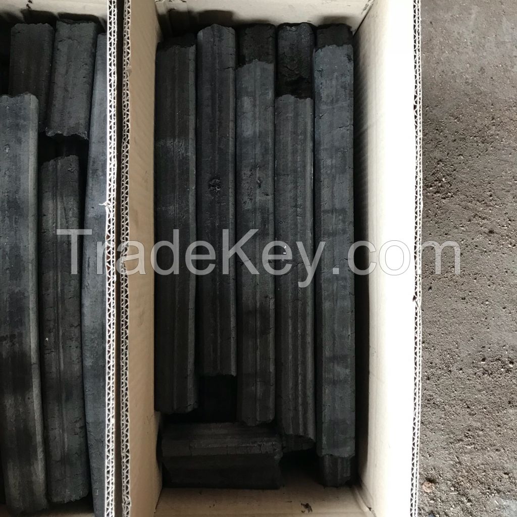 Square Shape Sawdust Briquettes Charcoal from Vietnam