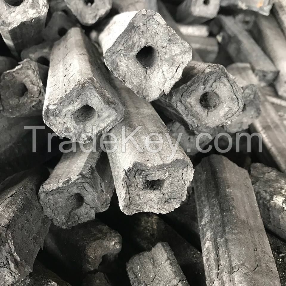 Natural Briquettes Charcoal from Vietnam