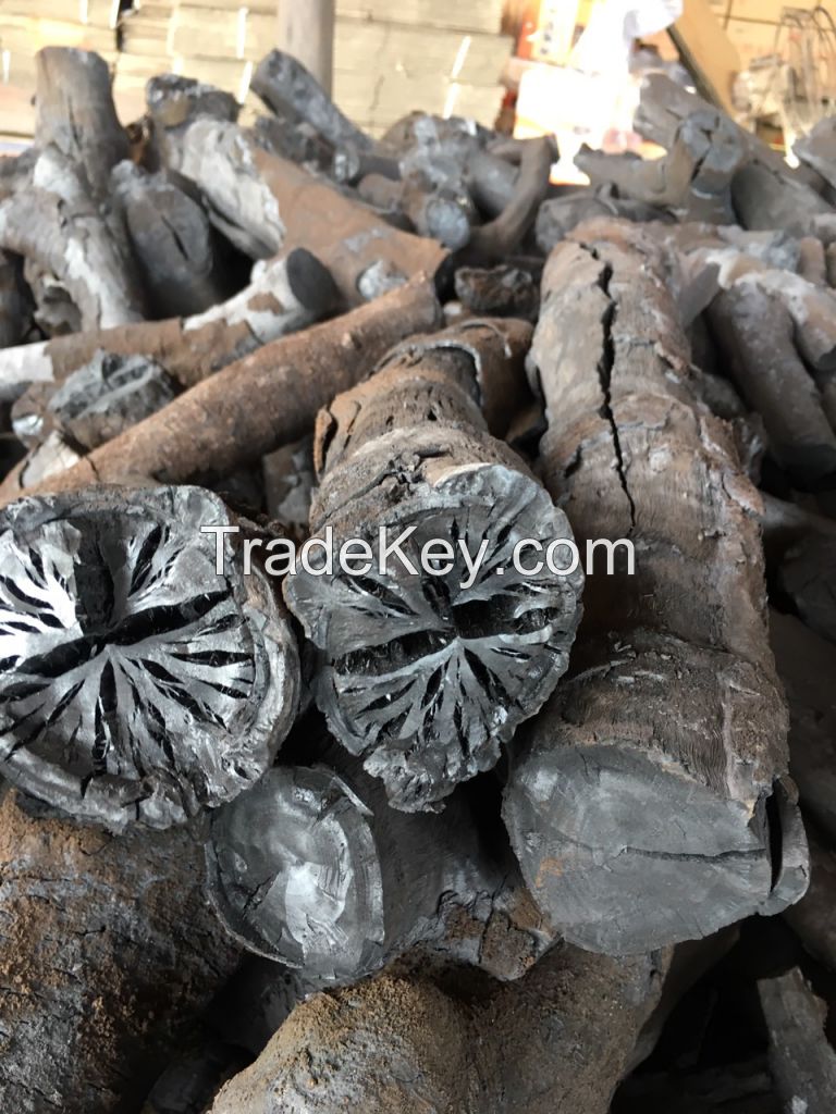 Black hardwood charcoal for grilling from Vietnam