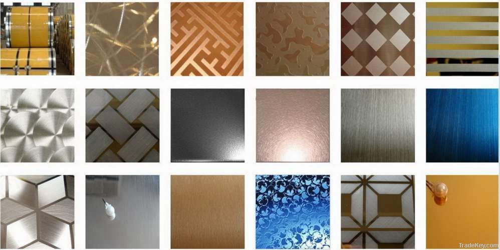 decorative stainless steel sheet