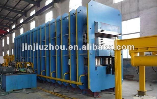 Conveyer belt production line/Large Rubber vulcanizing press (XLB1400X