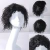 100% Virgin Chinese Human Hair Wigs Kinky Curly Natural Black