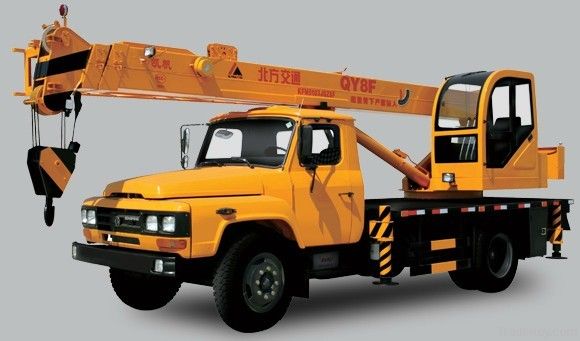 Shenyang North Traffic Kaifan Brand 8T truck crane