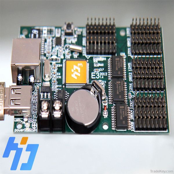LED display controller card HD-E3 for outdoor and indoor moving sign