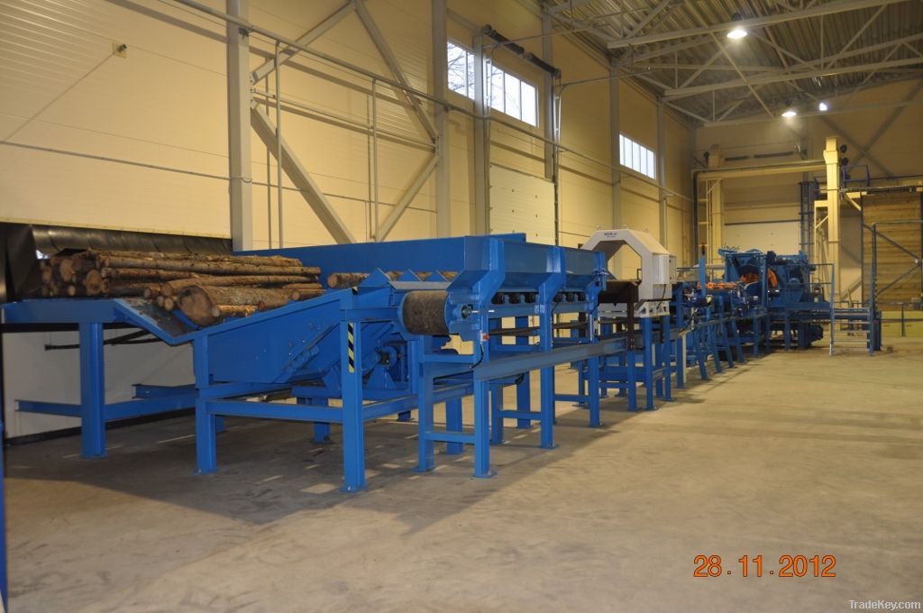 Debarking line Cambio 45