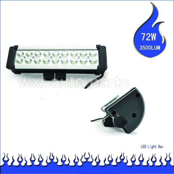 Double Lines 72W Off Road LED Bar Light for Police, Fire, Ambulance, 4X