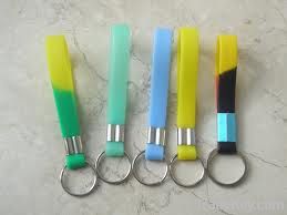 Silicone KeyChains.