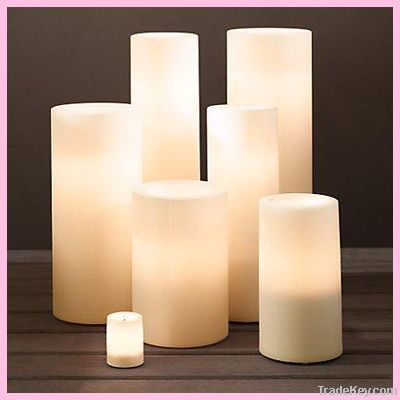 HX Led Candles With Real Flame