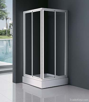 Square sliding doors  shower cabin