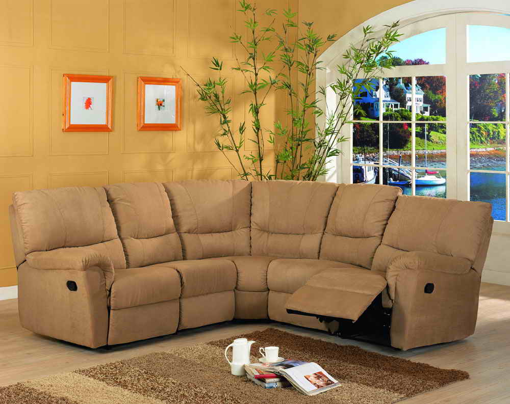 economic comfortable recliner with fabric or leather