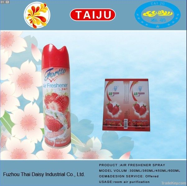 household aerosol air freshener(300ml) . OEM service