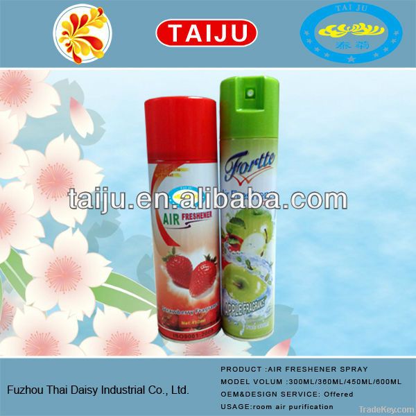 household aerosol air freshener(300ml) . OEM service