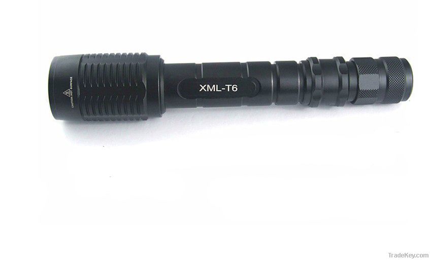 zoomable cree T6 led torch