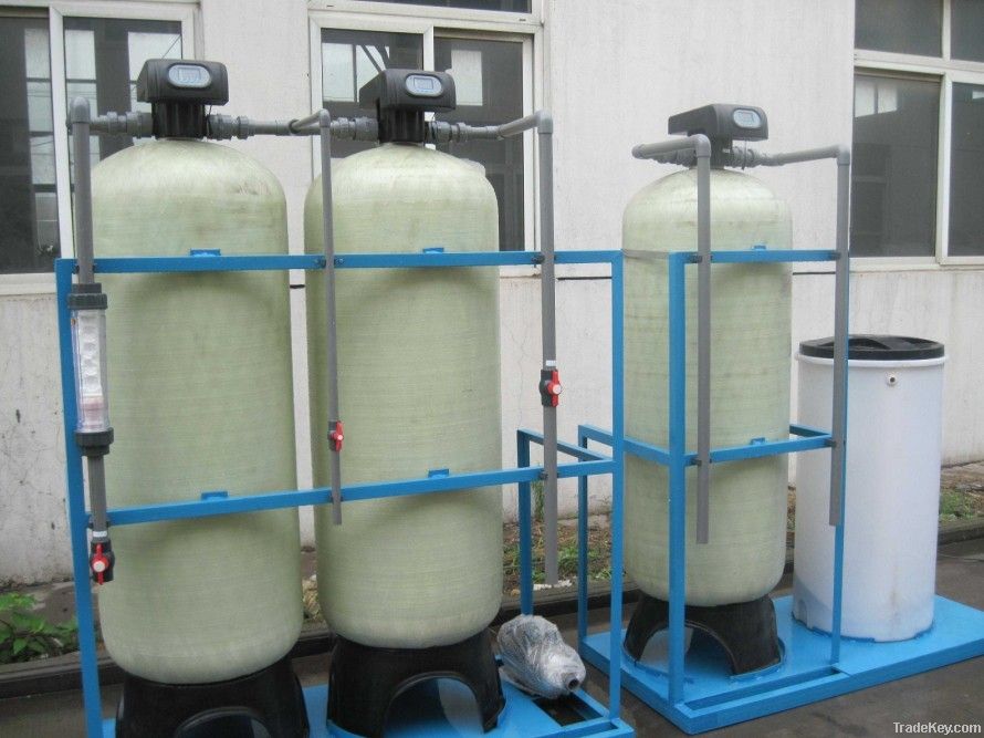 Boiler softened water treatment equipment