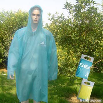 Disposable  Adult Emergency Slipover Raincoat