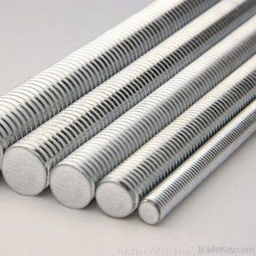 m3-m52 carbon steel grade4.8 zinc DIN975 threaded rod