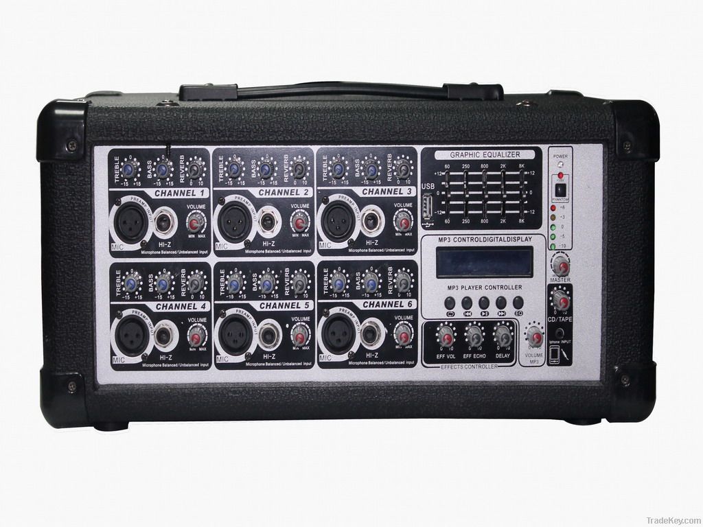 pro power audio mixer
