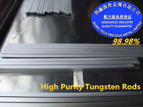 Aerospace Industry Quality high purity tungsten rod 99.99%, 99.98%