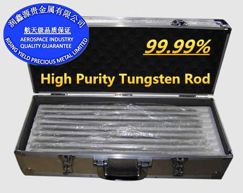 High purity Tungsten Bars / Rods in aerospace industry quality