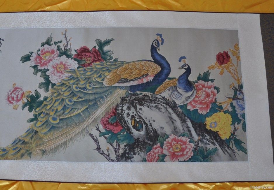 Silk Woven Painting
